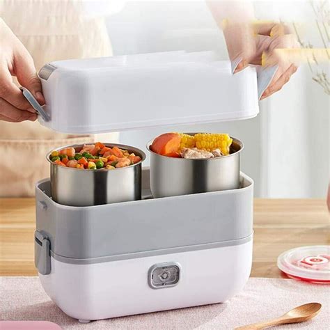 multifunctional electric stainless steel lunch box|stainless steel lunch box small.